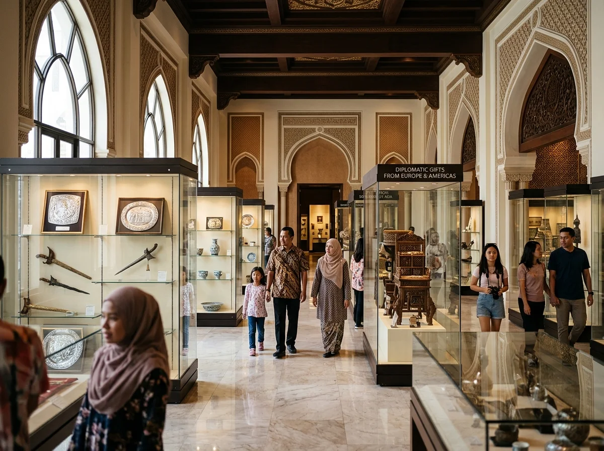 Pameran hadiah diplomatik di Galeria Perdana Langkawi
