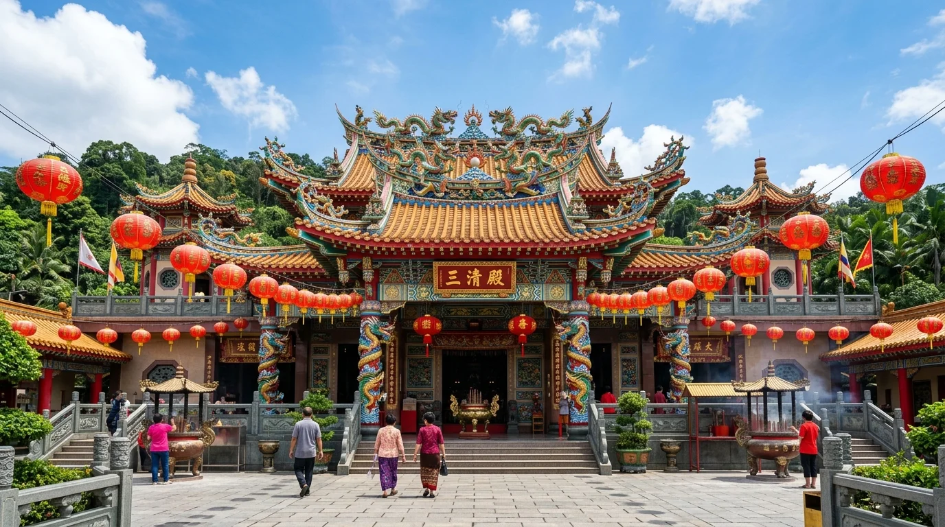 Tokong San Ching Tian Miri tokong Taoist terbesar