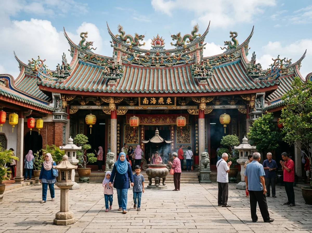 Tokong Nan Hai Fei Lai di Muar