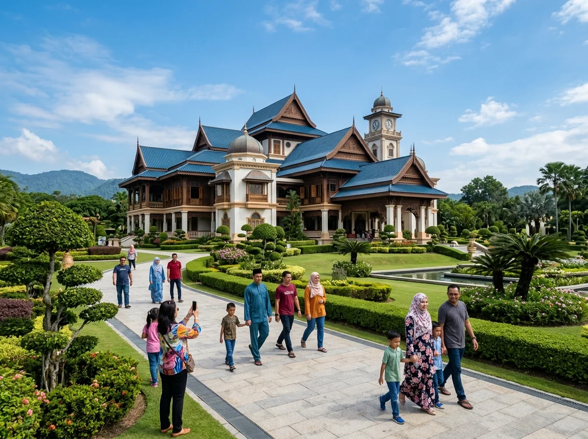 Istana Melawati Putrajaya dilihat dari luar