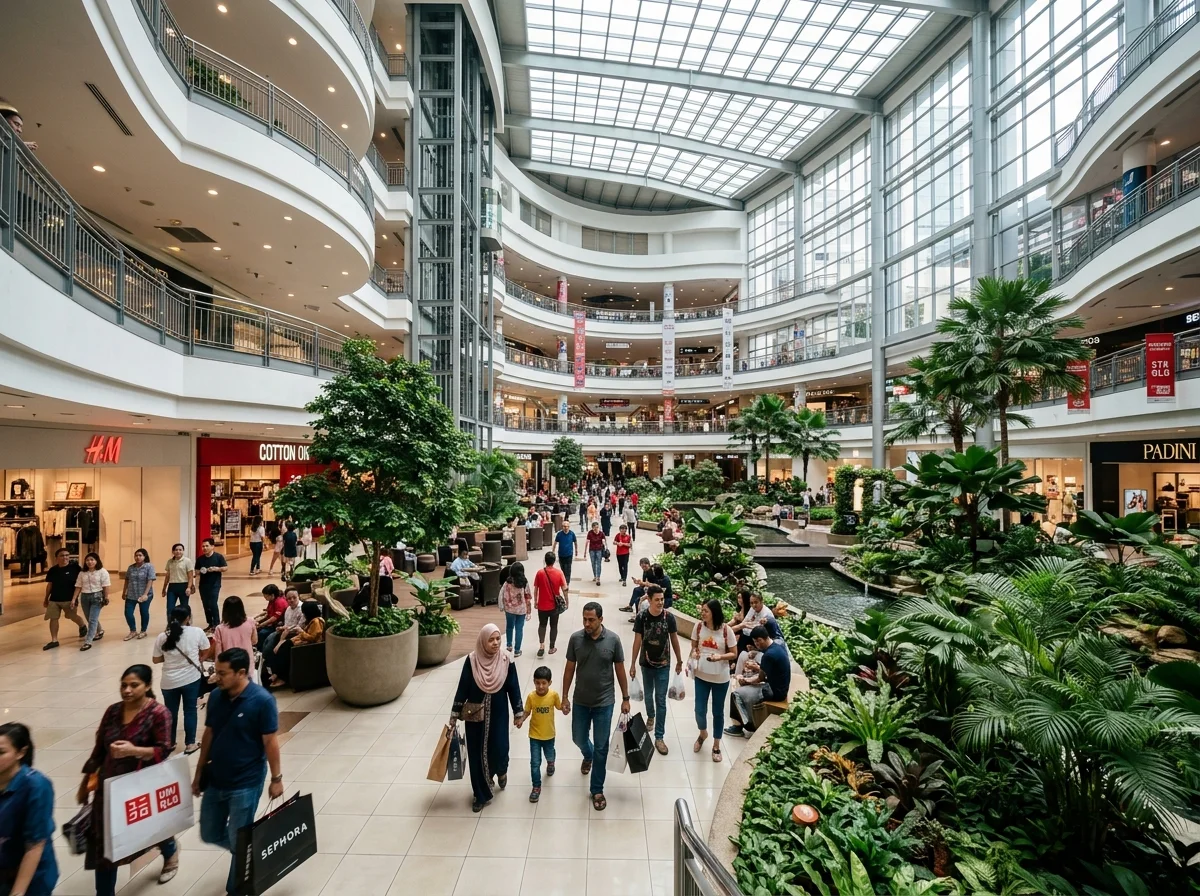 Window-shopping percuma di mall Petaling Jaya