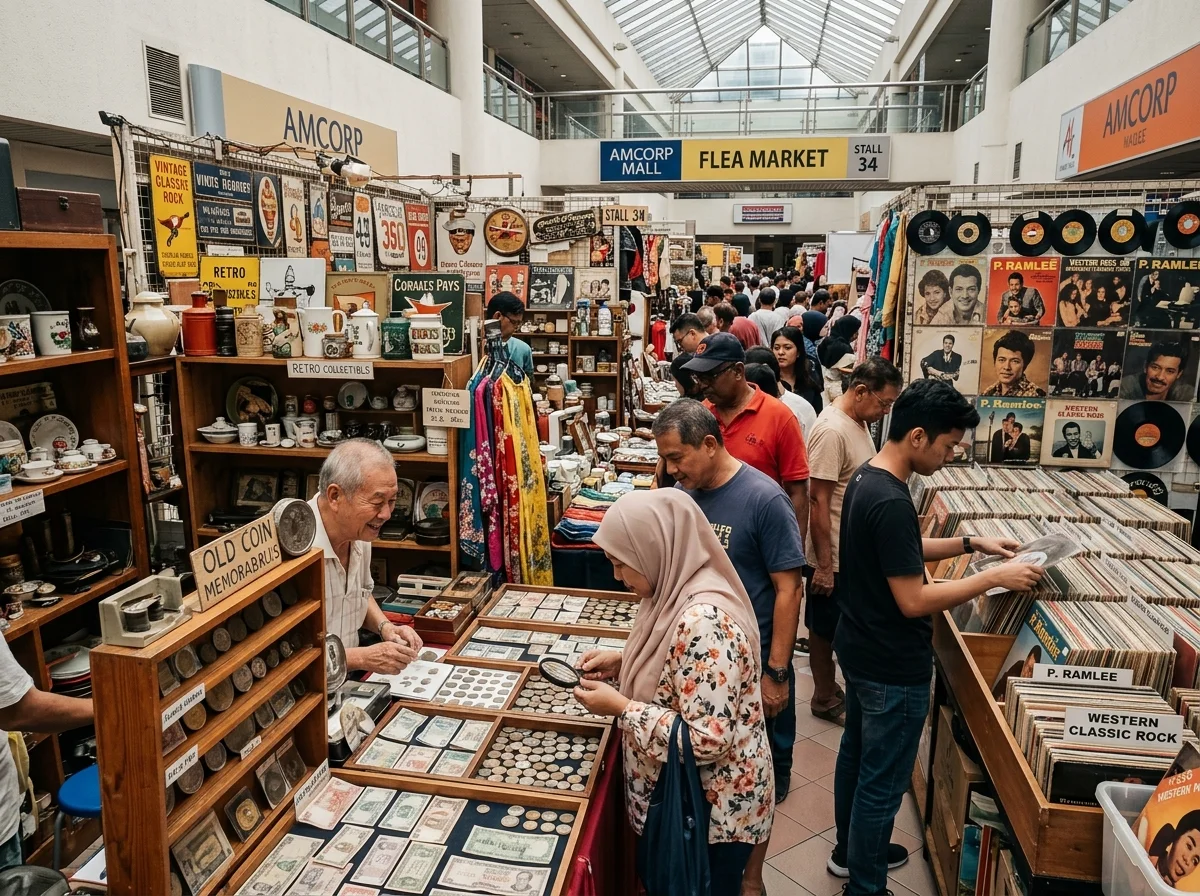 Pasar karat percuma masuk di Amcorp Mall Petaling Jaya