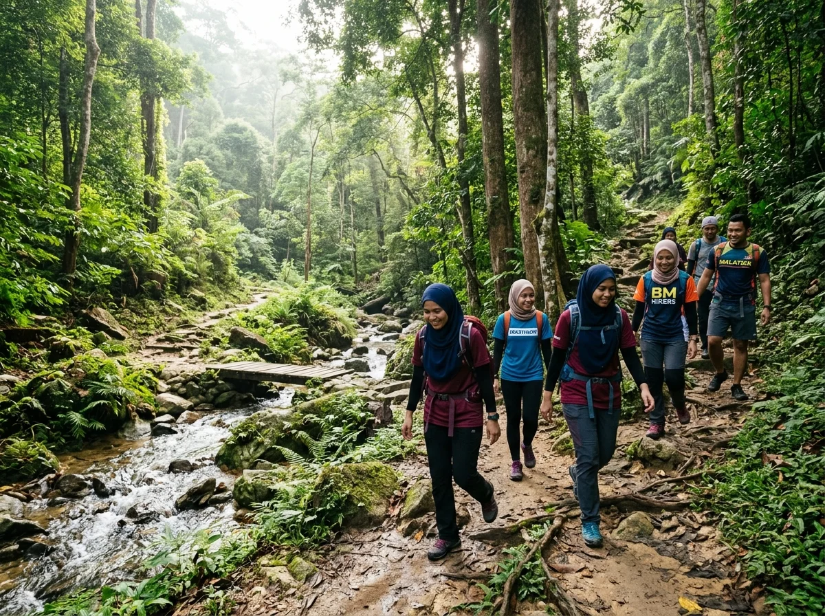 Aktiviti alam keluarga di Hutan Lipur Bukit Mertajam