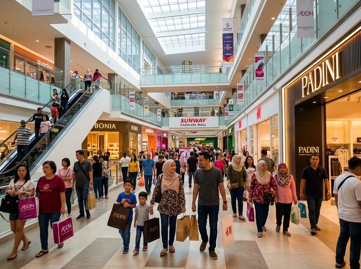 Beli-belah di Sunway Carnival Mall Seberang Jaya