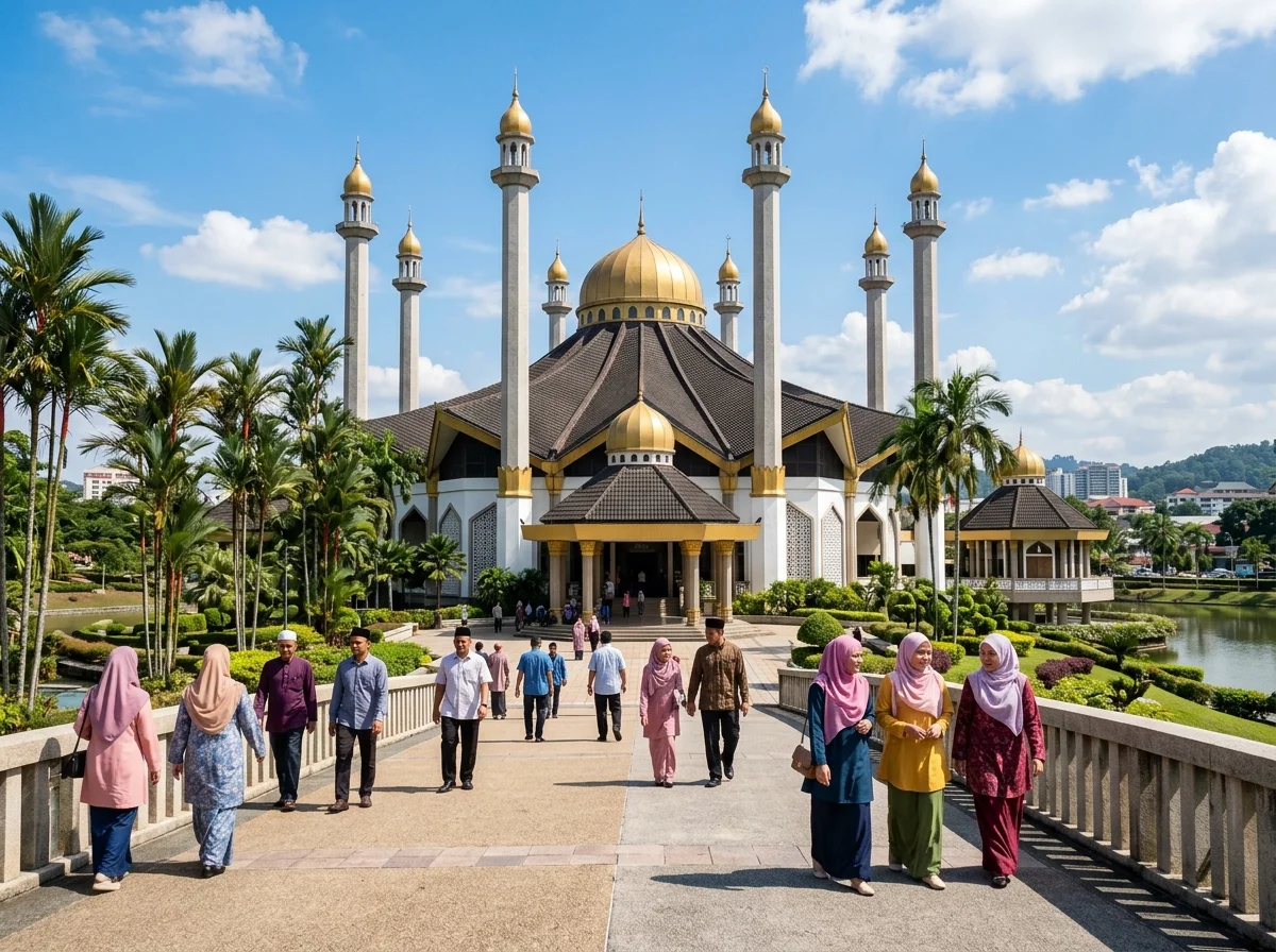 Hari 3 lawatan Masjid Negeri dan beli oleh-oleh