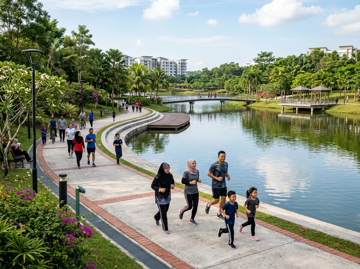Taman percuma Seremban 2 City Park
