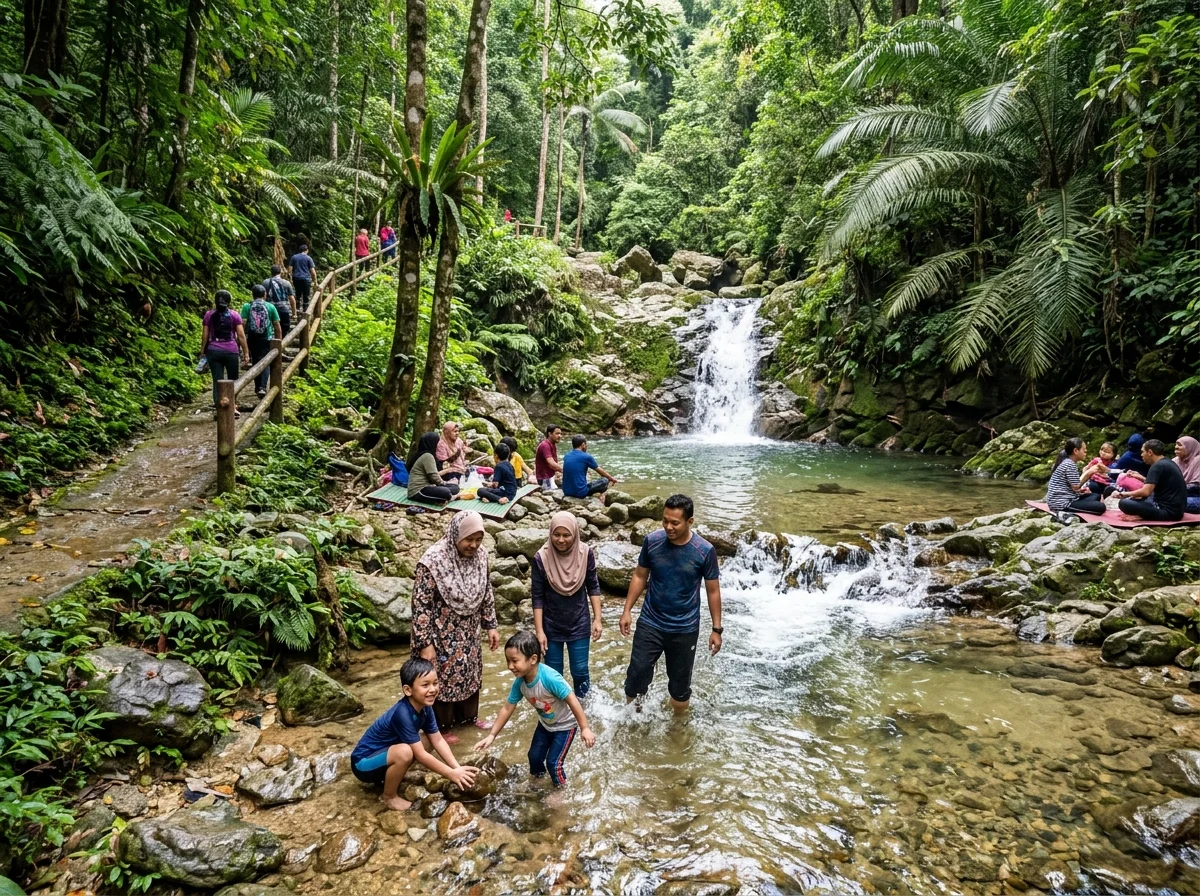 Air terjun hutan rekreasi percuma Ulu Bendul
