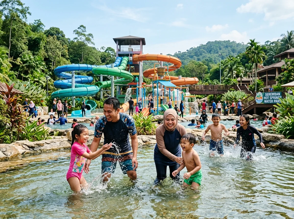 Hari 2 di Wet World Air Panas Pedas