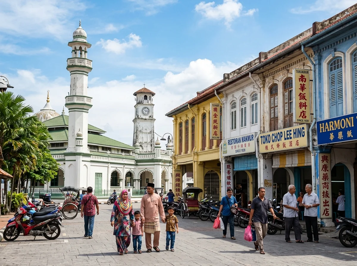 Masjid dan bangunan warisan bersejarah di Teluk Intan