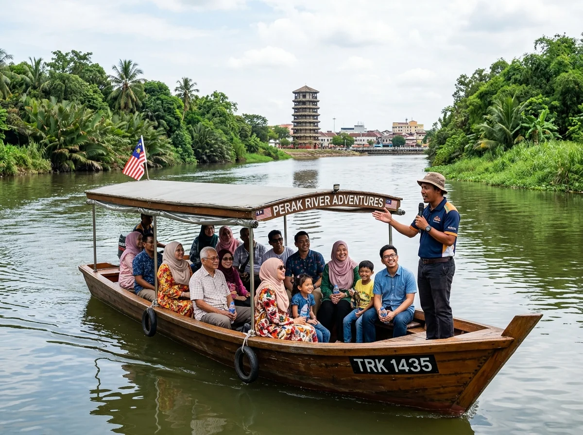 Hari 2 pelayaran Sungai Perak dan warisan