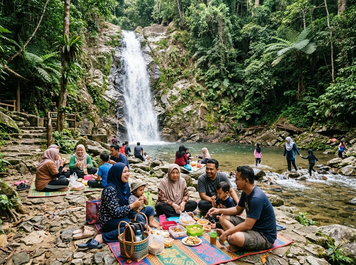 Hari 2 melawat air terjun atau beli-belah