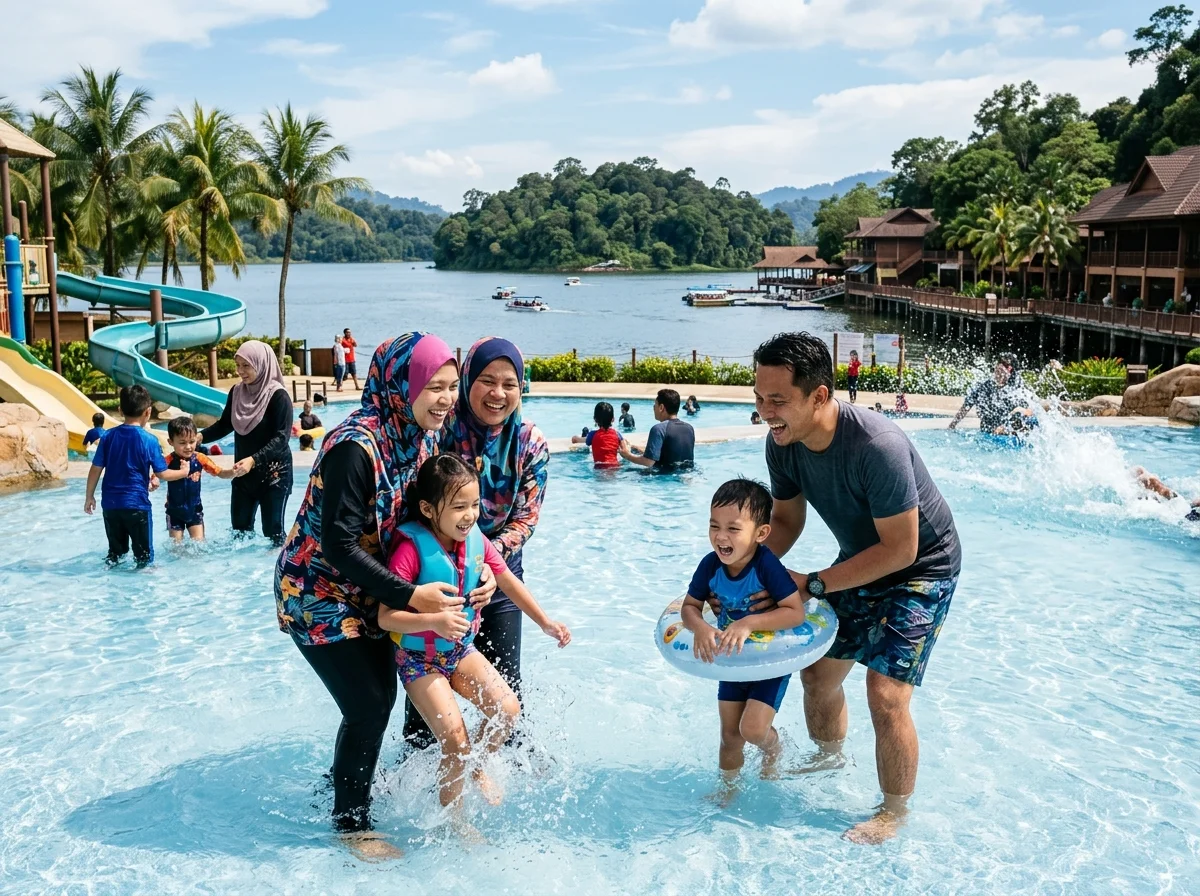 Hari 3 eko-pelancongan di Bukit Merah Laketown
