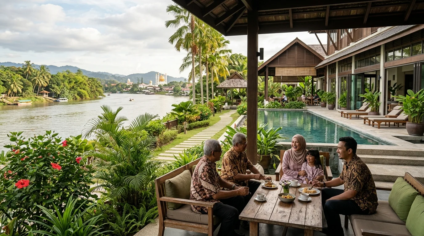 Resort D'Rumah Bonda River View