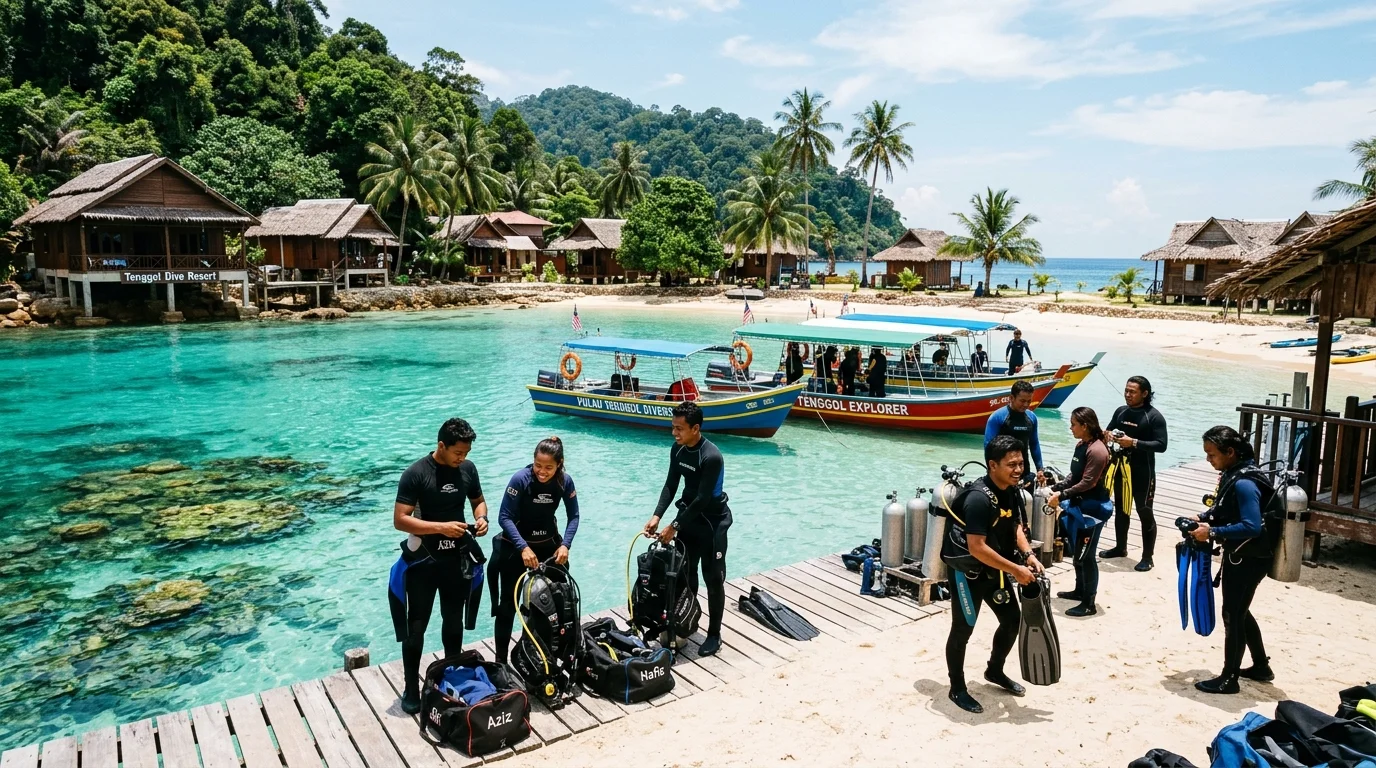 Tenggol Coral Beach Resort